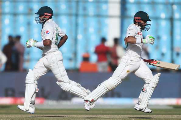 The senior pair of Babar Azam and Mohammad Rizwan earned Pakistan a hard-fought draw