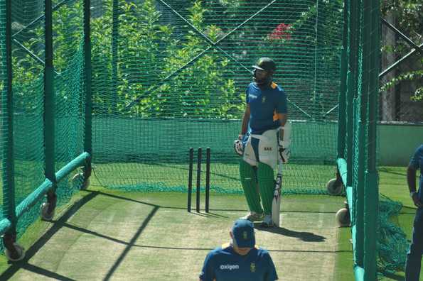 For the visitors, Hashim Amla will be key.