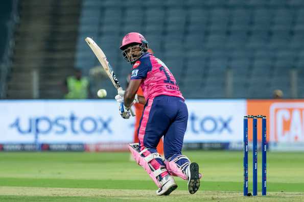 Samson powered Rajasthan Royals to 210 with an attacking half-century.