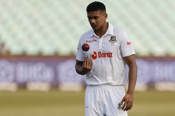 Taskin sustained an injury to his right shoulder during the first Test