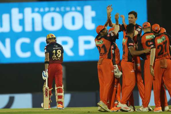 The last time they met SRH, which was two weeks ago, RCB were bowled out for a paltry 68