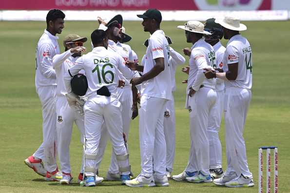 Bangladesh struck twice in the opening session.