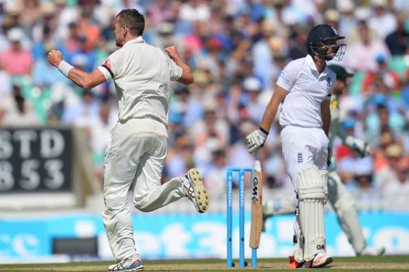 Peter Siddle has bagged three wickets in the fifth Ashes Test at the Oval so far.