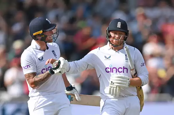 Jonny Bairstow and Ben Stokes put on 179 off just 121 balls for a partnership scoring rate of 8.87!