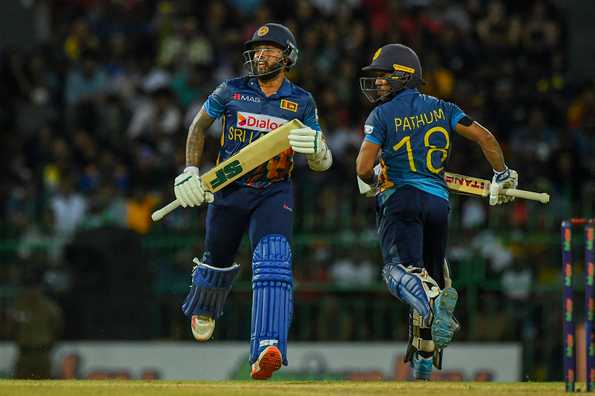 The pair of Nissanka and Mendis put on 170 for the second wicket.