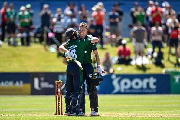 Harry Tector registered his maiden ODI ton