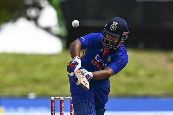 Rishabh Pant top-scored for India with 44