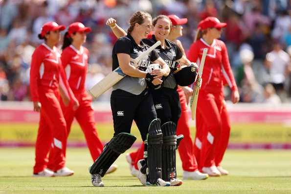 New Zealand overhauled the 111-run target with more than eight overs to spare