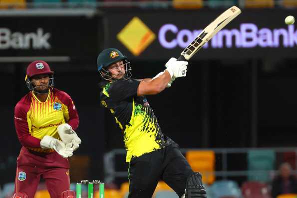 In the second T20I against West Indies on Friday, David hit 42 off just 20 deliveries