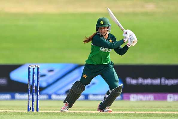 Aliya Riaz returned to form with a half-century against UAE