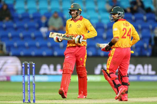 Zimbabwe's chase was set up by a 64-run fourth wicket stand between Craig Ervine and Sikandar Raza