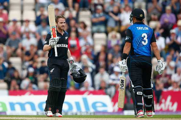 Kane Williamson was adjudged Man of the Match for his 113-ball 118.