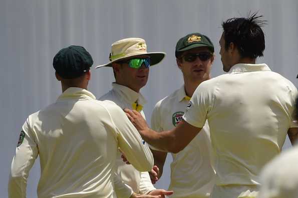 Michael Clarke praised the bowlers for doing a fine job in the Test series against West Indies.