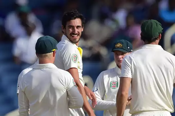 Mitchell Starc sent back the openers to put Australia in command.