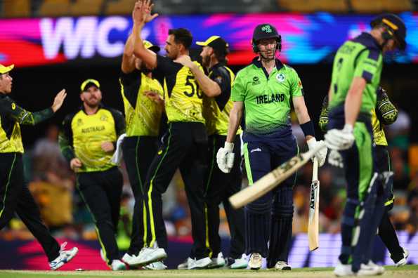 Australia win by 42 runs.