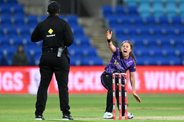 Molly Strano bagged a four-wicket haul to star in Hurricanes' victory