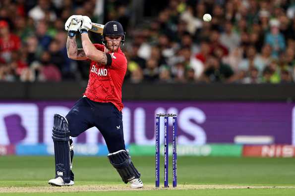 Ben Stokes stroked his maiden T20I half-century