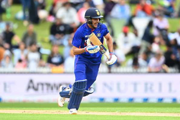 Shubman Gill was going strong in the second ODI when a couple of bouts rain forced the game to be abandoned. 