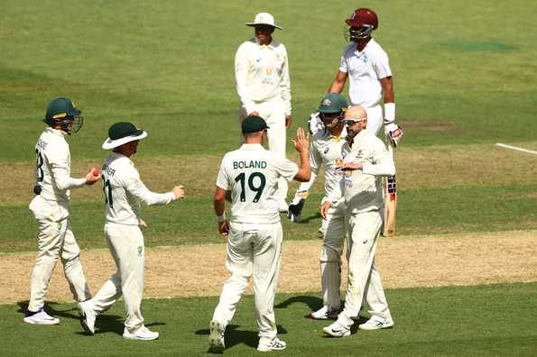 Nathan Lyon bagged three wickets