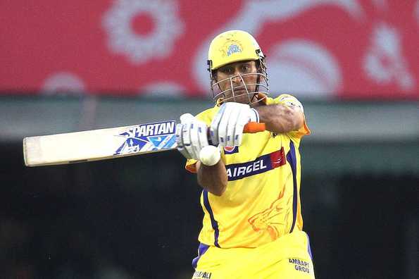 MS Dhoni scored an unbeaten 25 against KXIP.