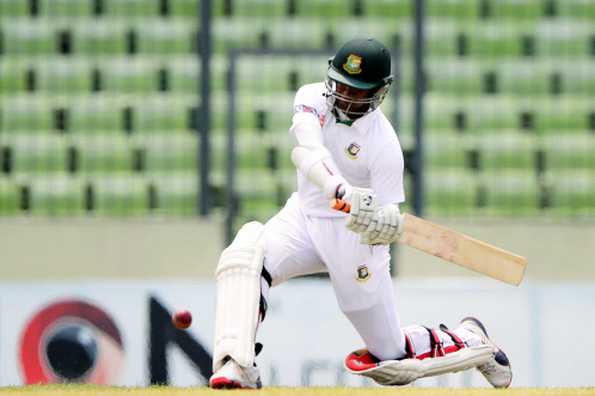 Shakib notched up his second half-century of the innings