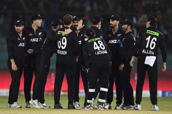 New Zealand's bowling attack came up with a collective effort.