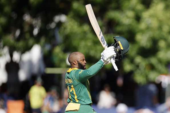 Chasing a target of 343, SA captain Temba Bavuma led from the front with a 102-ball 109 