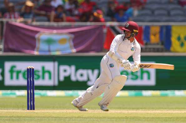 Chanderpaul converted his maiden ton into a double.