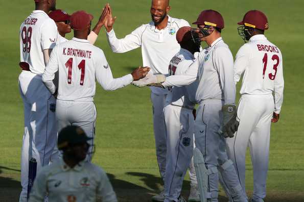 Gudakesh Motie picked four wickets but Zimbabwe remained stubborn