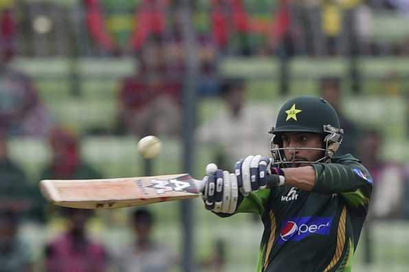 Saad Nasim scored his maiden ODI fifty while his 85-run partnership with Wahab Riaz helped Pakistan recover to 239 for 6.