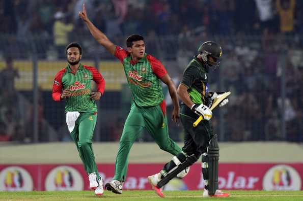 Bangladesh finally snapped their 25-match losing streak to Pakistan in ODIs by winning the first ODI by 79 runs in Mirpur.