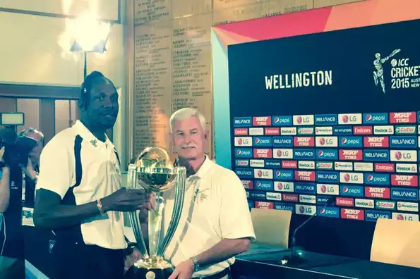 Sir Richard Hadlee and Sir Curtly Ambrose kept the reporters entertained with their sharp insights into the game