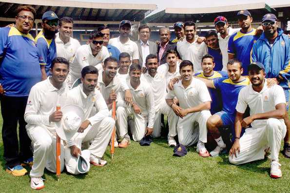 Karnataka completed an innings and 217 runs victory over TN to lift their 8th Ranji title.