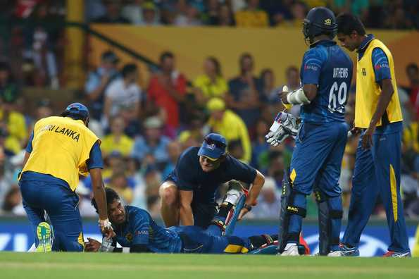 Dinesh Chandimal became the latest Sri Lankan player to suffer injury troubles