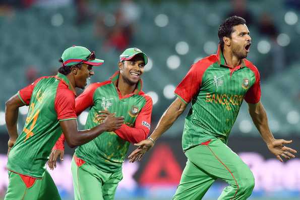 Bangladesh have reached the quarter-finals for the first time in the World Cup.