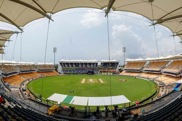 The revamped Chepauk stadium