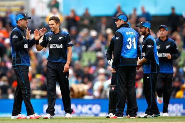 Boult picked up 2 wickets off his first two legal deliveries.