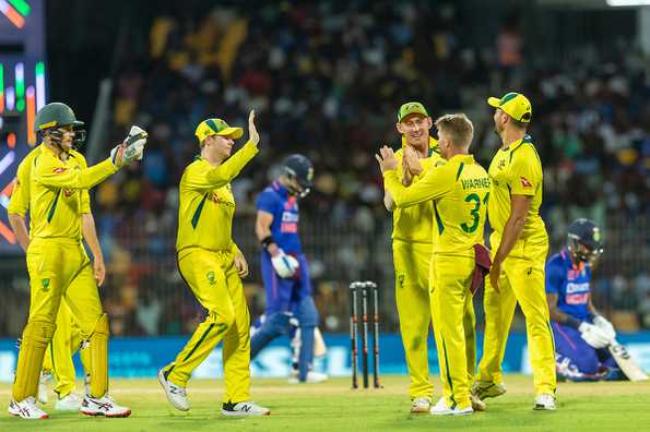 The series-clinching victory propelled Australia to no.1 in the ICC ODI rankings