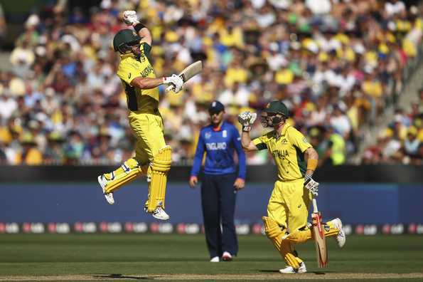 Aaron Finch - Century on World Cup debut against arch rivals England on the opening day of World Cup 2015.