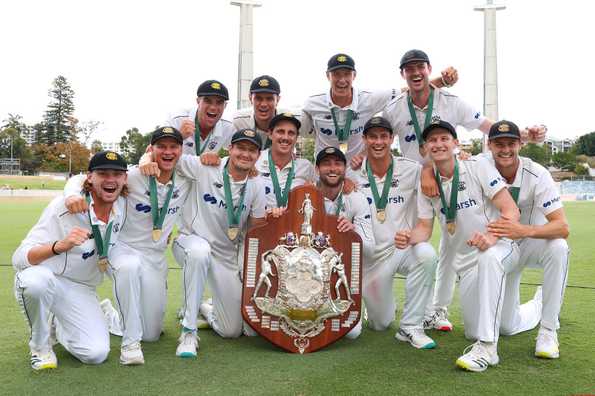 This is Western Australia's second successive Shield title.