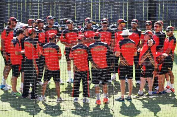 The Afghans play India in a warm-up on Tuesday.