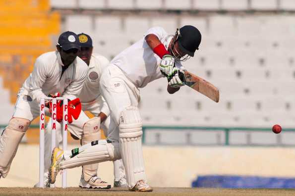 Uday Kaul's second fifty of the match helped Punjab eke out a draw.