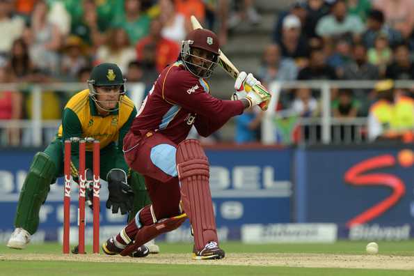 When on 90, Chris Gayle was ten runs and seven balls from scoring the quickest century in T20Is.