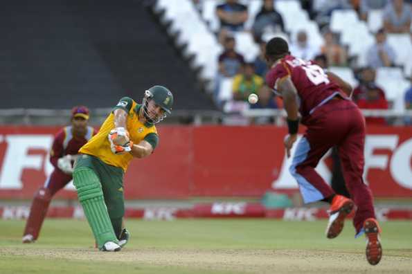 Rilee Rossouw's half-century lifted South Africa to a competitive score.