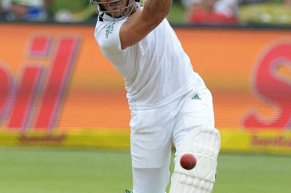 Faf du Plessis became the 14th batsman in Test history to remain 99 not-out at the end of a day's play.