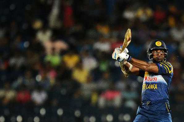 Sri Lanka's Kumar Sangakkara has become just the fourth batsman to reach 13,000 one-day international runs