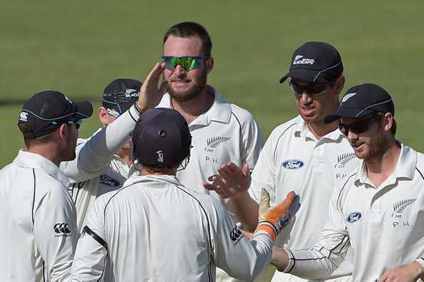 Mark Craig picked up a couple of wickets after lunch.