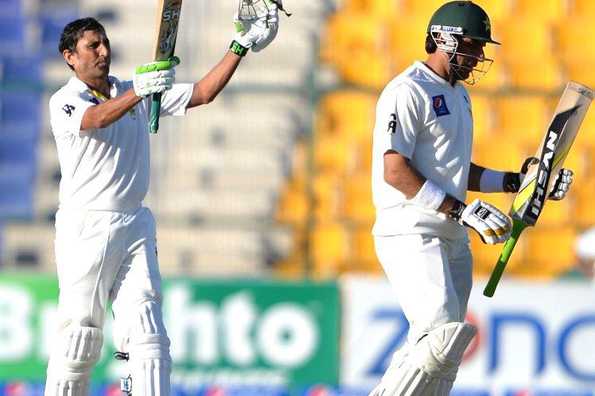 Pakistan dominated Day 2 with Younis Khan and Misbah-ul-Haq also making merry.