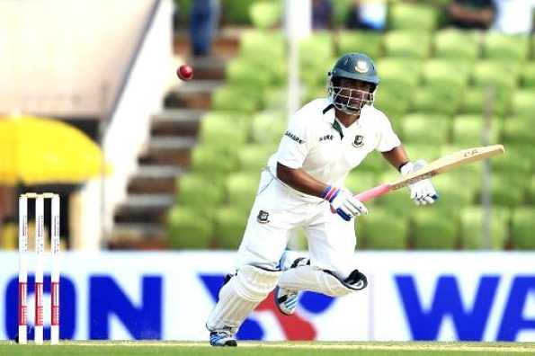 Tamim batted patiently and remained unbeaten on 74 at stumps on Day 1