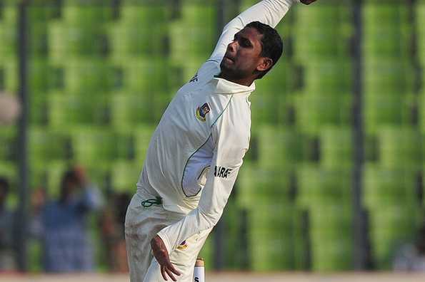 Sohag Gazi has been suspended from bowling in international cricket.